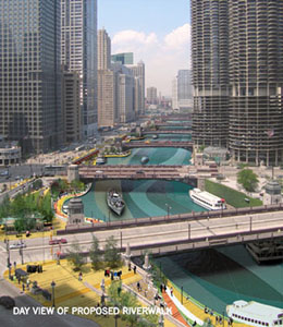 Loop North News Chicago Riverwalk Wins Urban Design Award