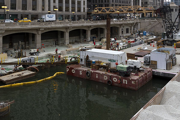 Loop North News Riverwalk Construction Passes Franklin Street