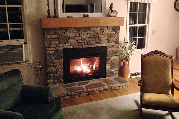 Warm Glow Of Fireplace Adds Ambiance And Value If It Lights