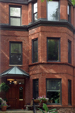 Three-flat in Little Italy